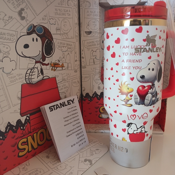 Stanley Snoopy Red and White Drinkware - Picture 3 of 3
